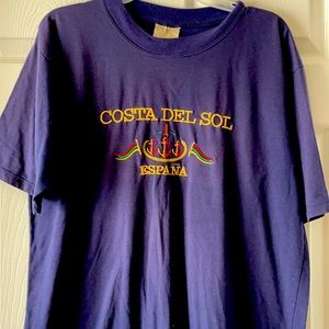 COSTA DEL SOL NAVY TEE